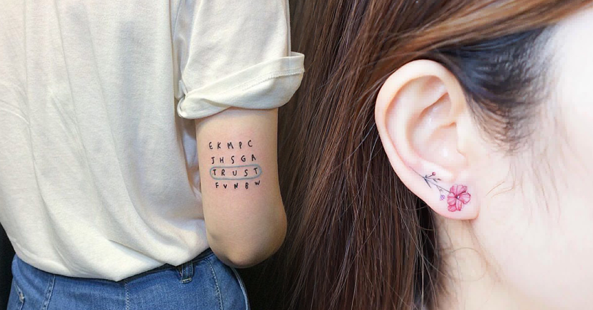 En este momento estás viendo 13 Tatuajes súper pequeños que querrás hacerte ahora mismo