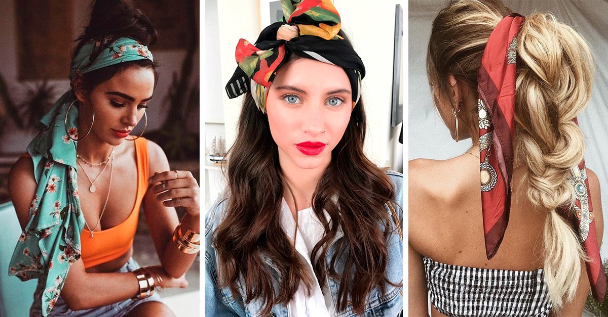 En este momento estás viendo 15 Ideas de peinados con bandanas para cada día de la semana