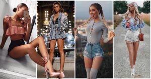 Lee más sobre el artículo 47+ Outfits con Short de Jean para lucir Guapa y a la Moda (2019)