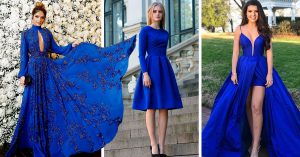 Lee más sobre el artículo Bonitos y elegantes vestidos azul royal para tu graduación
