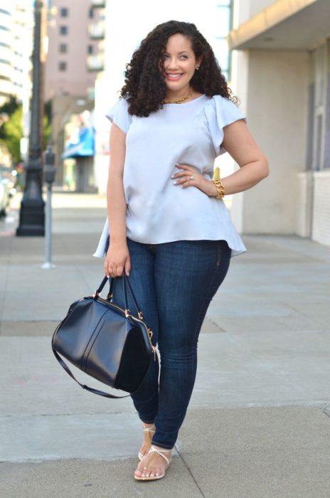 Outfit para chica curvy