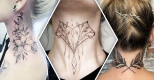 Lee más sobre el artículo 15 Tatuajes para el cuello que te harán olvidar los collares